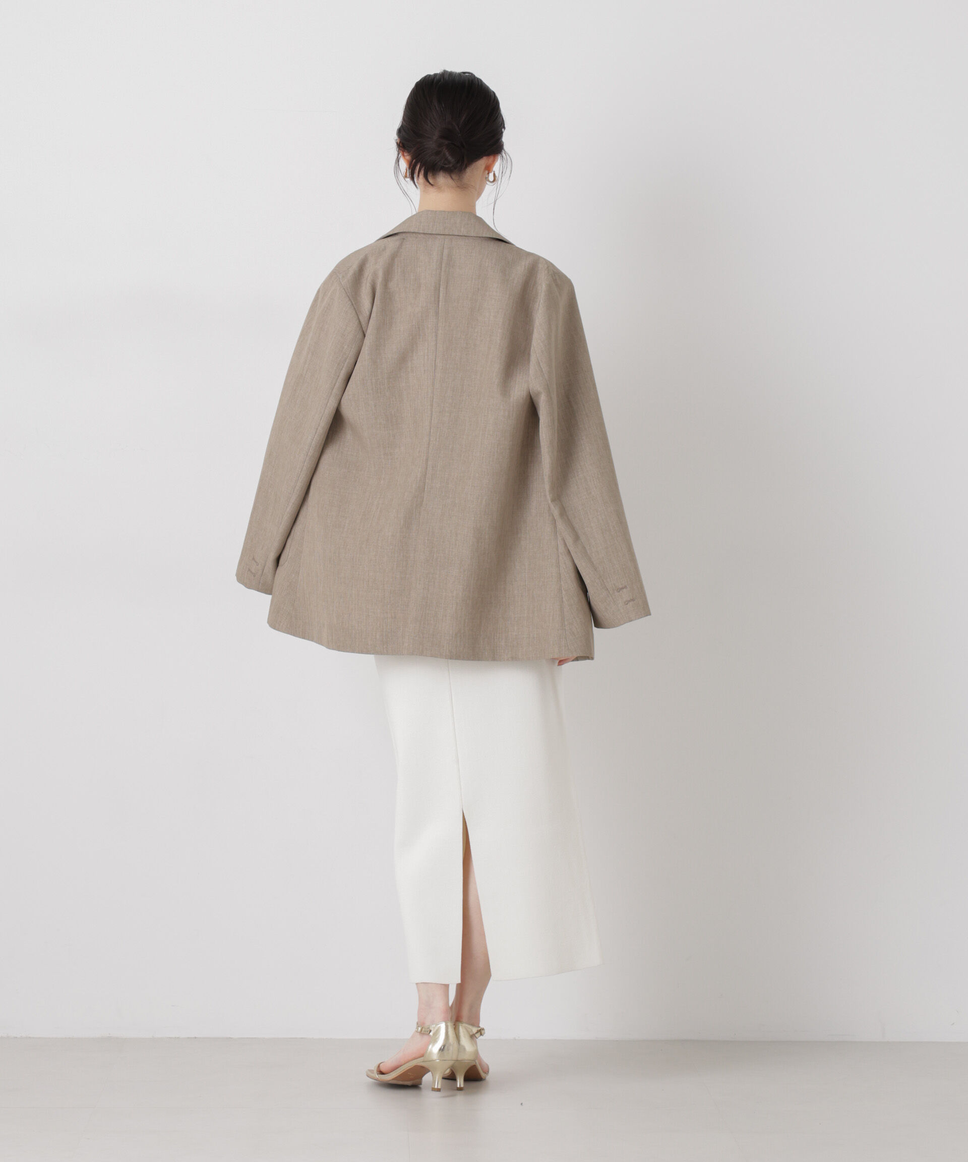 nano･universe「洗濯機洗可ストレートラインニットスカート(セットアップ可)」|スカート|