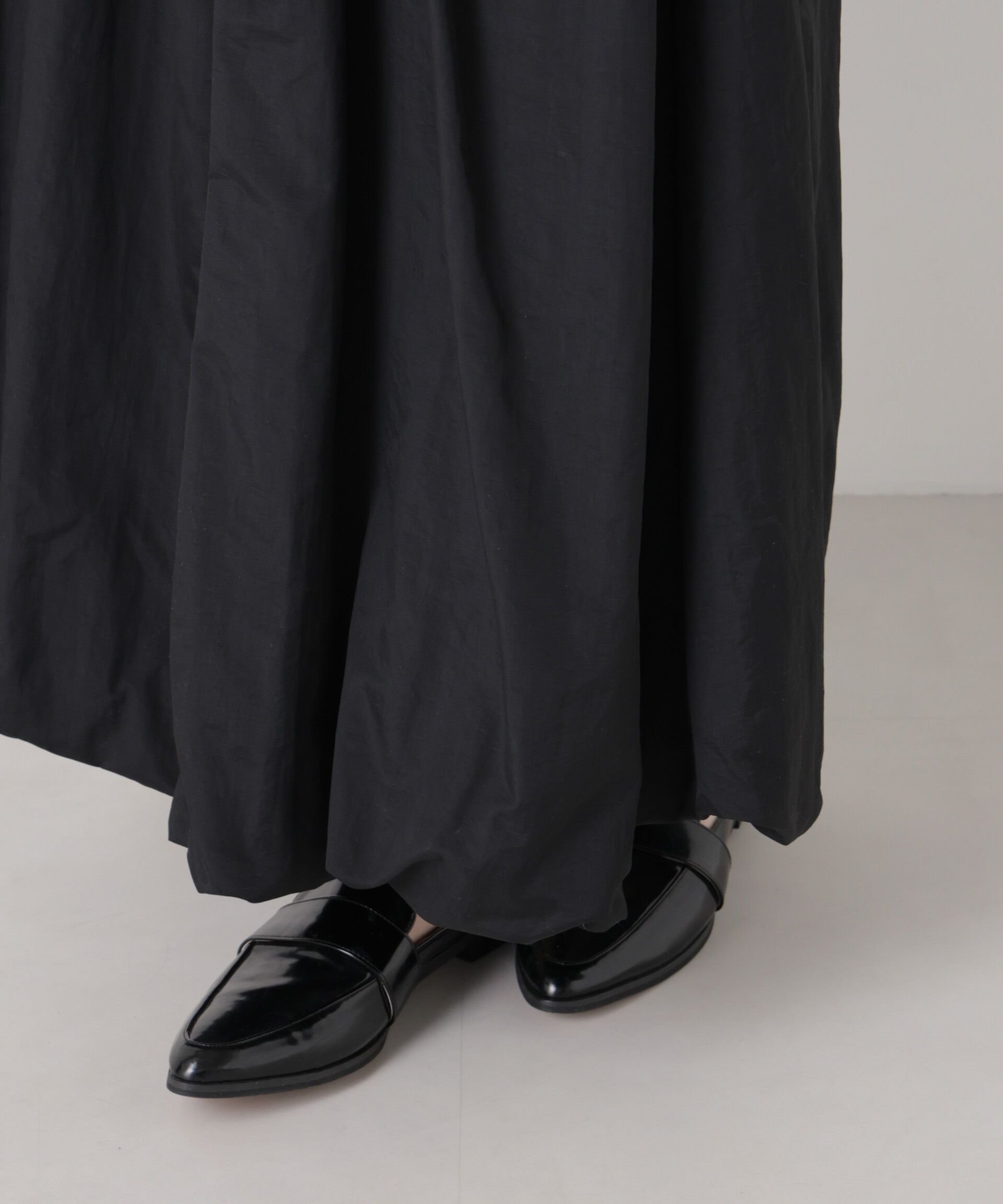 nano･universe「ナイロンタッサーバルーンスカート」|スカート|