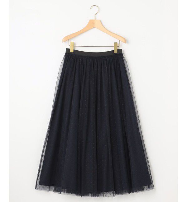 組曲「【人気商品追加分入荷！2WAY】ドットチュールリバーシブル スカート」|スカート|