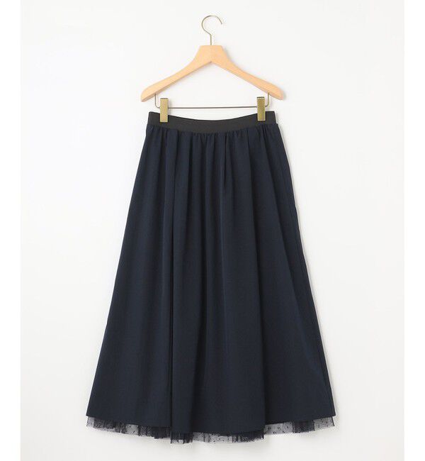 組曲「【人気商品追加分入荷！2WAY】ドットチュールリバーシブル スカート」|スカート|