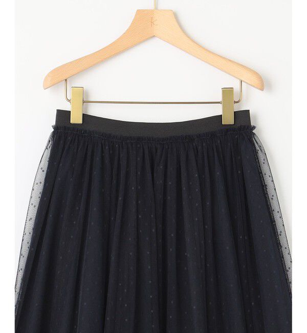 組曲「【人気商品追加分入荷！2WAY】ドットチュールリバーシブル スカート」|スカート|