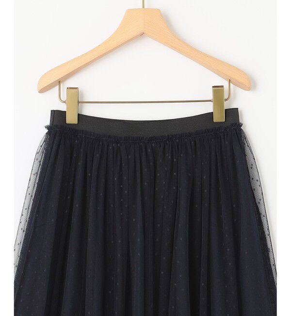 組曲「【人気商品追加分入荷！2WAY】ドットチュールリバーシブル スカート」|スカート|