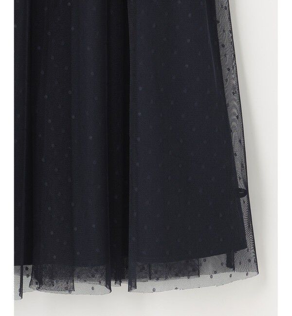 組曲「【人気商品追加分入荷！2WAY】ドットチュールリバーシブル スカート」|スカート|