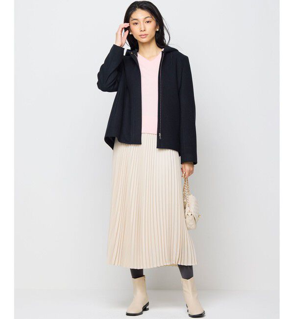 組曲「【2WAY】ウールモッサ ショートコート」|ミリタリー・モッズコート|