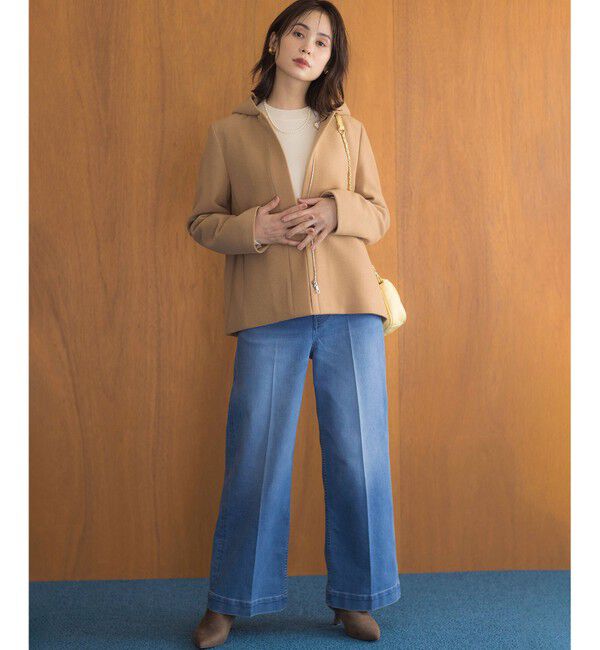 組曲「【2WAY】ウールモッサ ショートコート」|ミリタリー・モッズコート|