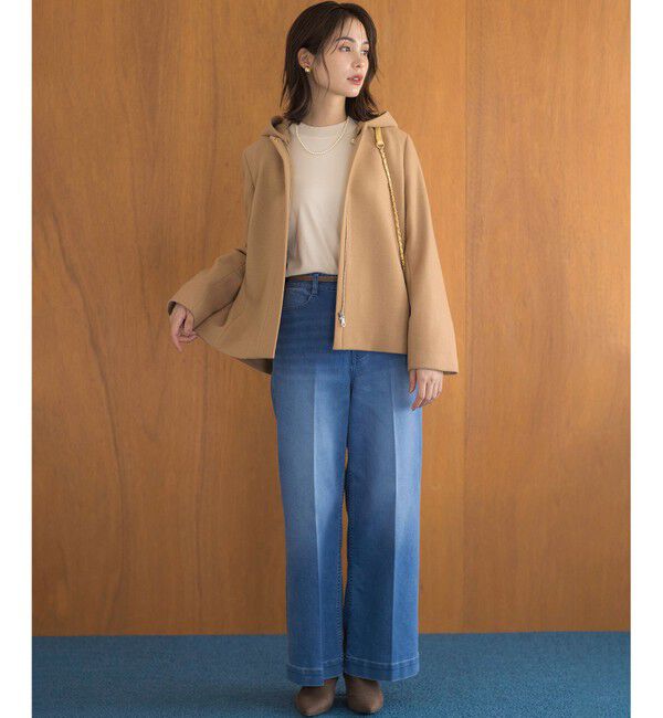 組曲「【2WAY】ウールモッサ ショートコート」|ミリタリー・モッズコート|