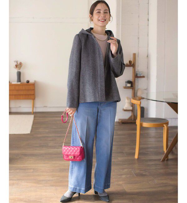 組曲「【2WAY】ウールモッサ ショートコート」|ミリタリー・モッズコート|