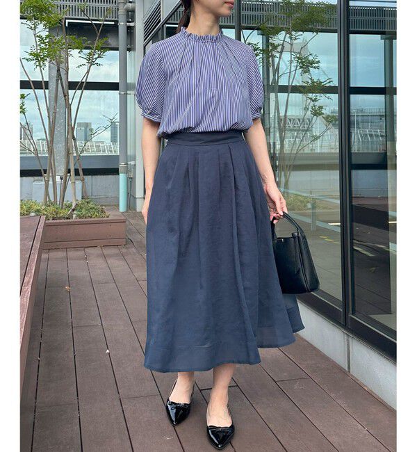 組曲「【WEB限定】シアーボイルタックフレア スカート」|スカート|