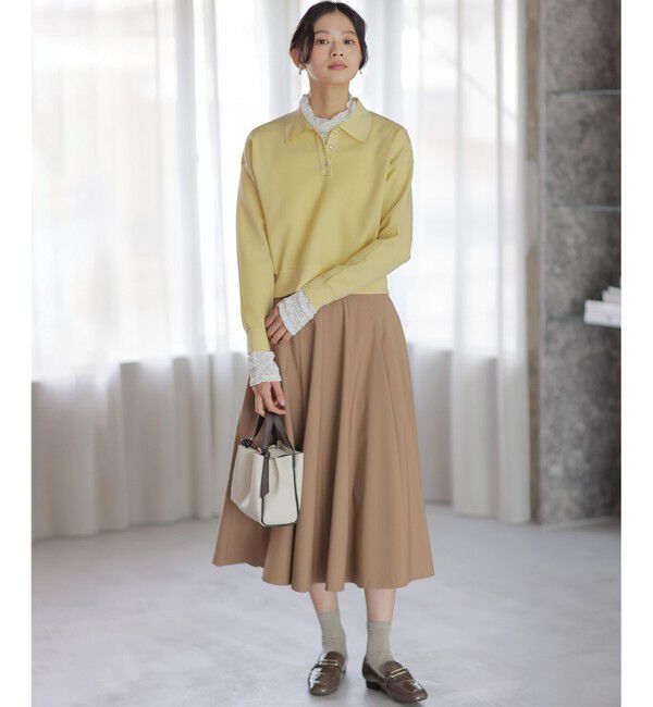 組曲「【ご好評につき追加販売 / 加藤ローサさん着用】ハンサムツイルフレア スカート」|スカート|