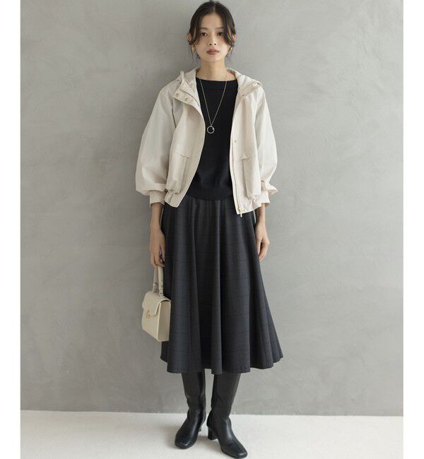 組曲「【ご好評につき追加販売 / 加藤ローサさん着用】ハンサムツイルフレア スカート」|スカート|