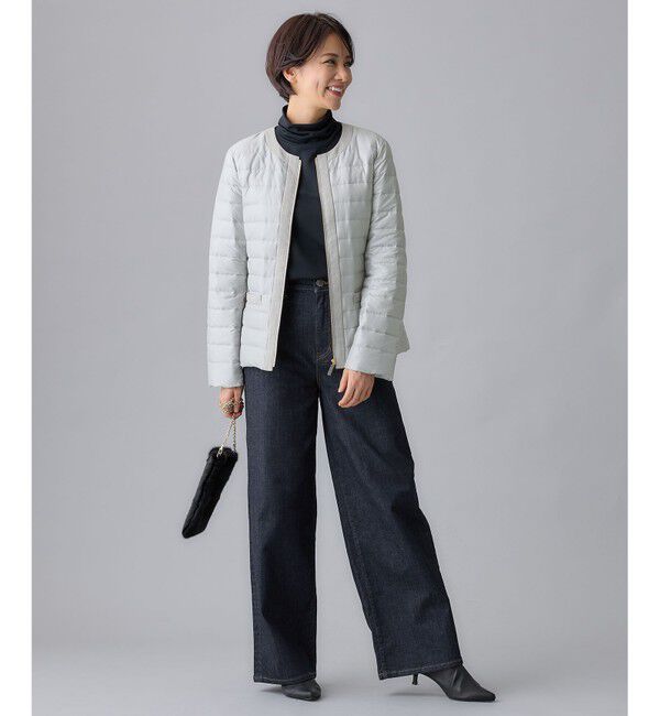 自由区「【洗える】ライトダウン ジャケット」|ダウン|