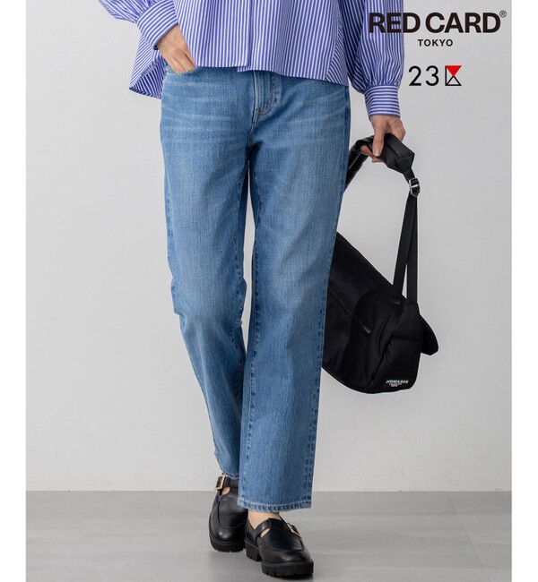 23区「【RED CARD TOKYO&times;23区】スリムストレート デニム パンツ」|デニム|ﾗｲﾄﾌﾞﾙ