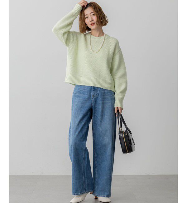 23区「【RED CARD TOKYO&times;23区】スリムストレート デニム パンツ」|デニム|