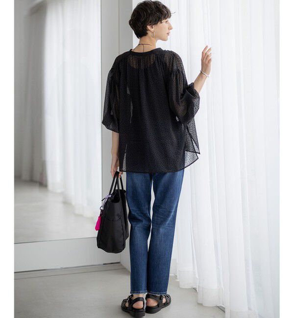 23区「【RED CARD TOKYO&times;23区】スリムストレート デニム パンツ」|デニム|