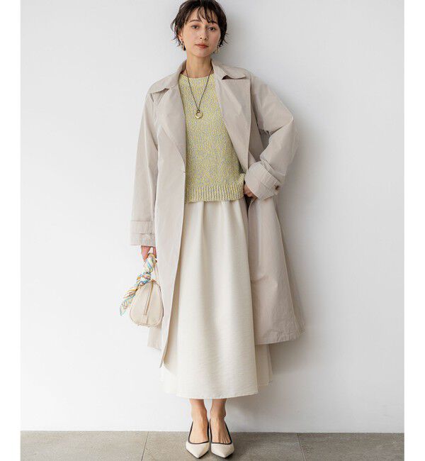 23区「LIMONTAハイカウントメモリータフタ ライナー付き アウター」|その他|