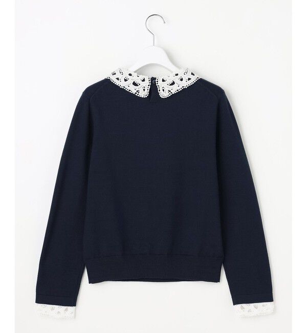 ANY SIS「レース襟 ニット」|ニット・セーター|