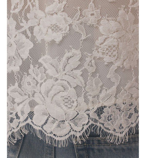 Diagram「レースコンビフリルブラウス」|シャツ・ブラウス|