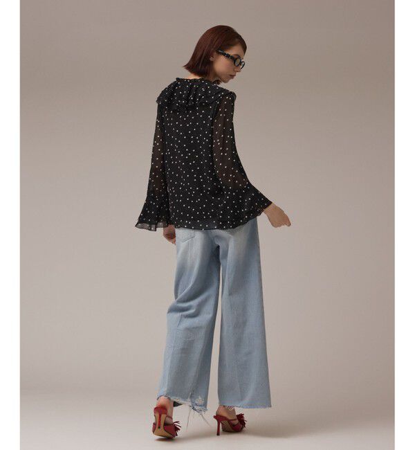 Diagram「ラッフルドットトップ」|シャツ・ブラウス|