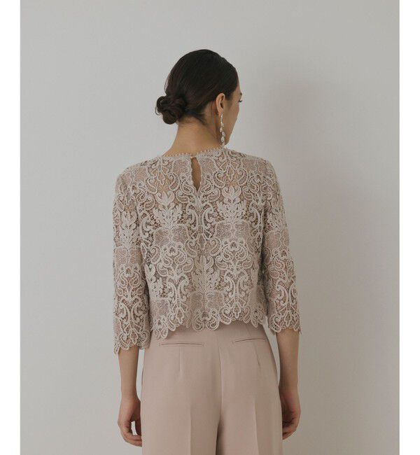 GRACE CONTINENTAL「レ－スブラウス」|シャツ・ブラウス|