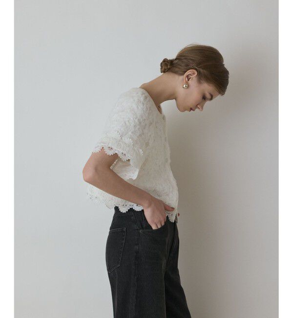 Diagram「フラワー刺繍ニットカーディガン」|カーディガン|