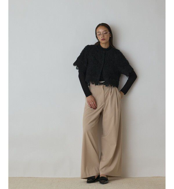 Diagram「フラワー刺繍ニットカーディガン」|カーディガン|