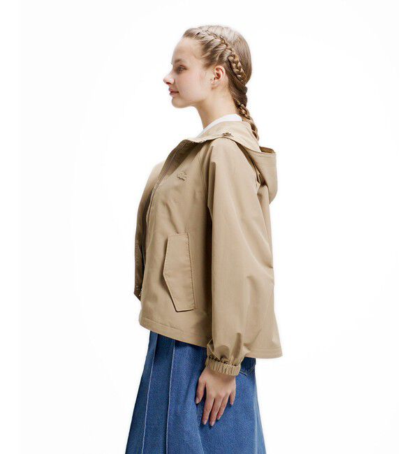 LACOSTE「インパーテッドプリーツ Aラインマウンテンパーカー」|その他|