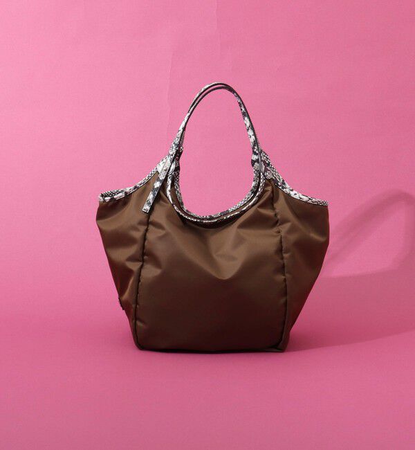 NOLLEY'S「LIMONTAナイロントートバッグ made in Italy」|トートバッグ|ブラウンベージュ系3