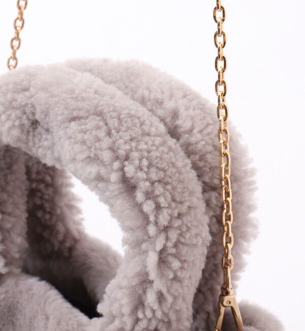 NOLLEY'S「ムートン刺繍バッグ　made in Italy」|トートバッグ|