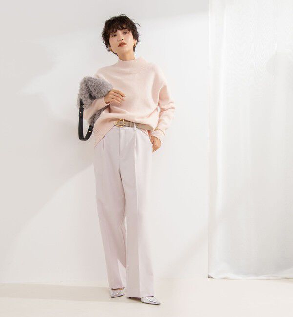 NOLLEY'S「ウォッシャブルウール調愛されイージーワイドパンツ」|その他|