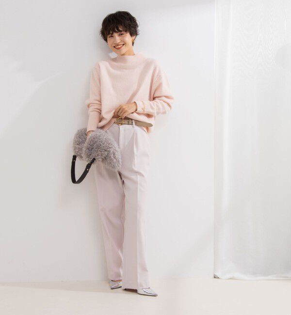 NOLLEY'S「ウォッシャブルウール調愛されイージーワイドパンツ」|その他|