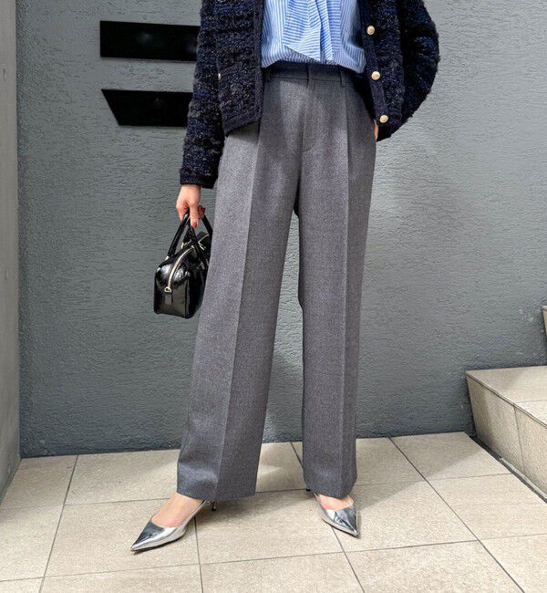 NOLLEY'S「愛されフラノタックワイドパンツ」|その他|