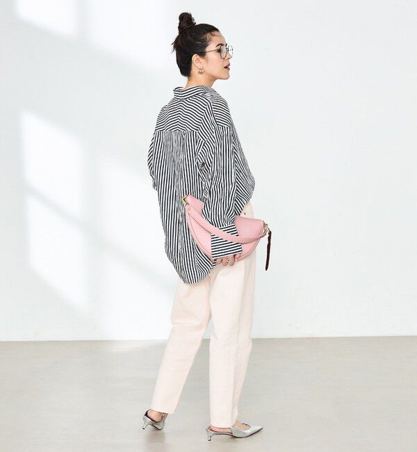 Rie Miller「【RM denim】ハイウエストスリムテーパードデニム」|デニム|