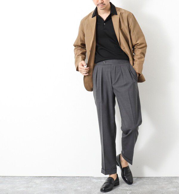 WORK ABOUT「NSN アジャスター付2タックスラックス 25SS」|スラックス|