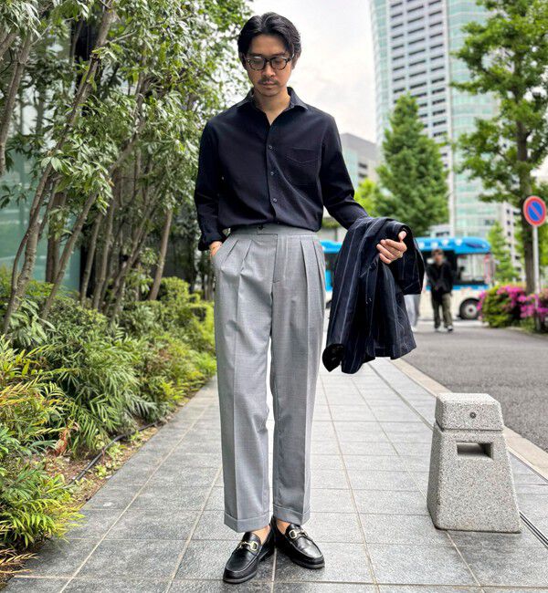 WORK ABOUT「NSN アジャスター付2タックスラックス 25SS」|スラックス|