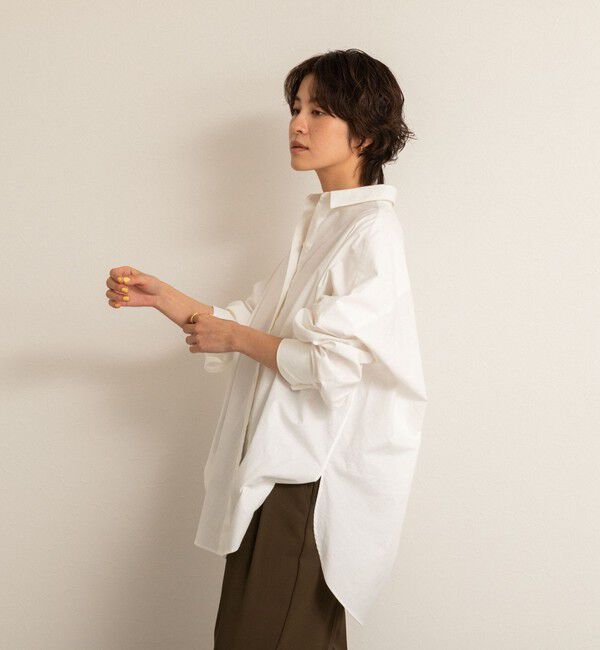 NOLLEY'S「【MAQWEL/マクウェル】オックスシャツ」|シャツ・ブラウス|