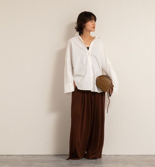 NOLLEY'S「【MAQWEL/マクウェル】オックスシャツ」|シャツ・ブラウス|