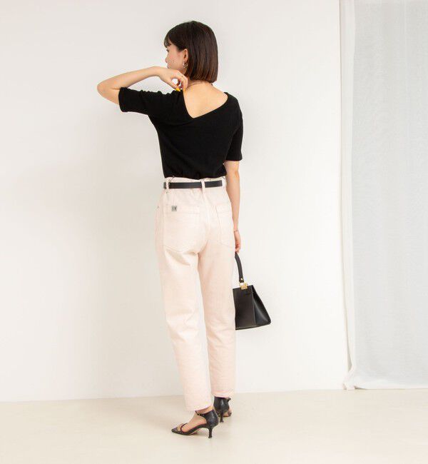 Rie Miller「ランダムテレコ2WAYプルオーバー」|Tシャツ・カットソー|