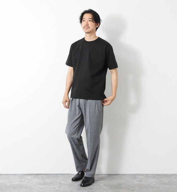 NOLLEY'S goodman「《ビジカジ対応》ハイゲージ シルケットポンチ ドレスCN T 25SS」|Tシャツ・カットソー|