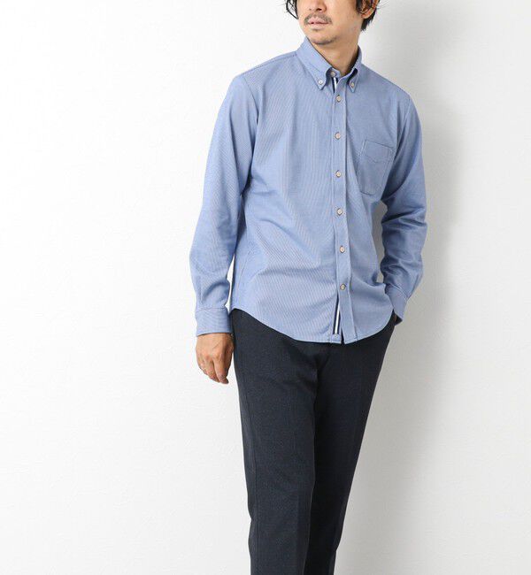 NOLLEY'S goodman「《ビジカジ対応》【ALBINI】吸水速乾テープBD 25AW」|シャツ・ブラウス|