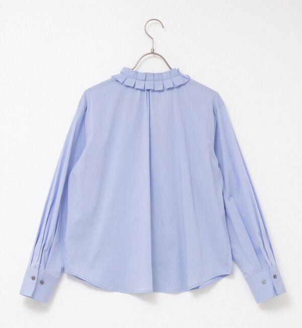 NOLLEY'S「Vネックタックギャザーパーツブラウス」|シャツ・ブラウス|
