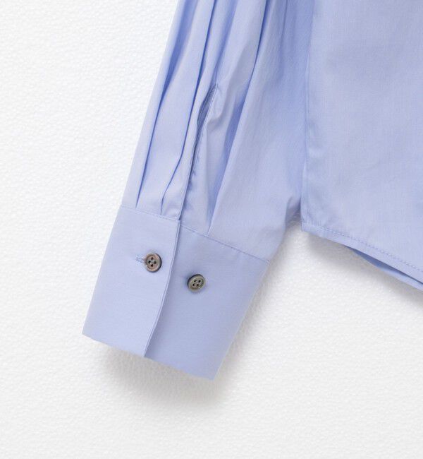 NOLLEY'S「Vネックタックギャザーパーツブラウス」|シャツ・ブラウス|