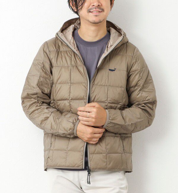 NOLLEY'S goodman「【TAION/タイオン】別注 クジラ刺繍HOOD W-ZIP DOWN JKT 25AW」|ダウン|