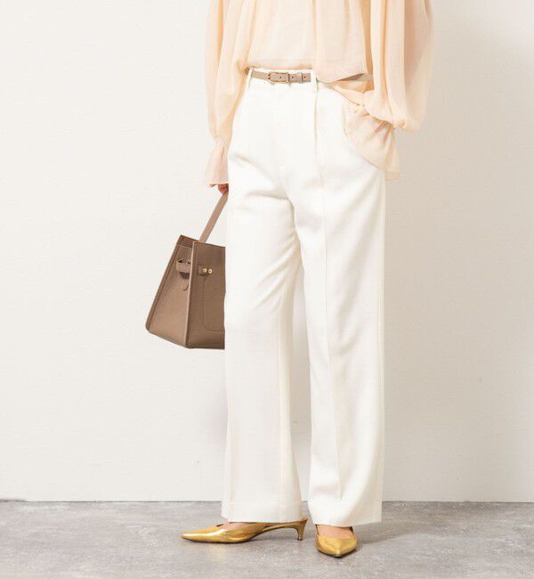 NOLLEY'S「フラノセミワイドパンツ」|その他|