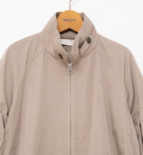 NOLLEY'S「【MARILYN MOON/マリリーンムーン】volume sleeve taffeta mid blouson」|ブルゾン・スタジャン|