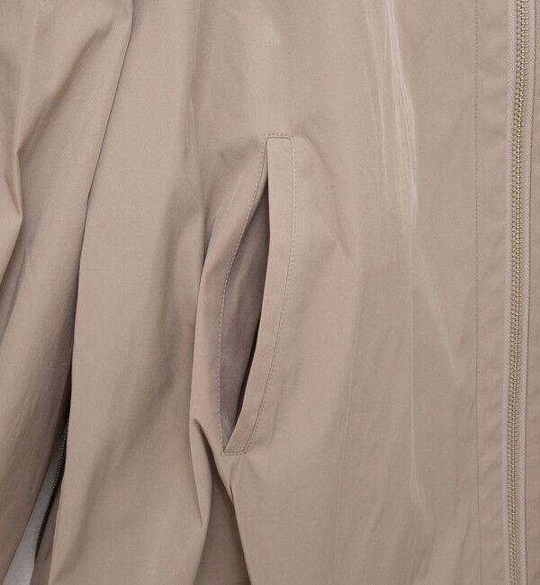 NOLLEY'S「【MARILYN MOON/マリリーンムーン】volume sleeve taffeta mid blouson」|ブルゾン・スタジャン|