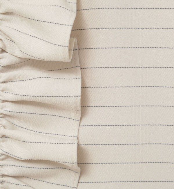 NOLLEY'S「《セットアップ対応》ウォッシャブルウール調2WAYフリルブラウス」|シャツ・ブラウス|