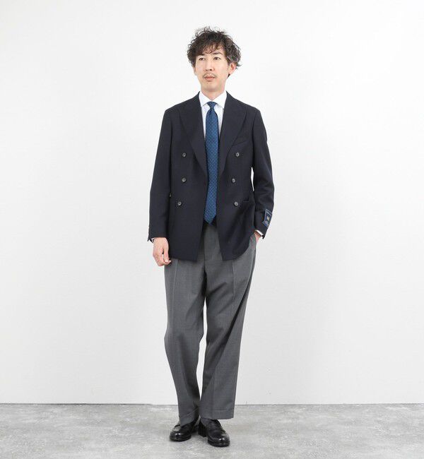 NOLLEY'S goodman「《ビジカジ対応》MARTIN ホップサックダブルJK 26SS」|テーラードジャケット|