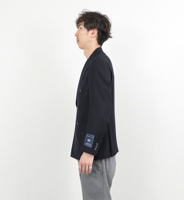 NOLLEY'S goodman「《ビジカジ対応》MARTIN ホップサックダブルJK 26SS」|テーラードジャケット|