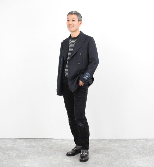 NOLLEY'S goodman「《ビジカジ対応》MARTIN ホップサックダブルJK 26SS」|テーラードジャケット|