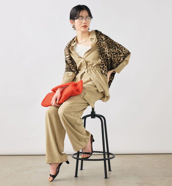 NOLLEY'S「《セットアップ対応》ウォッシャブルサンドウォッシュシャツ」|シャツ・ブラウス|